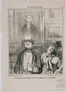Il Salone del 1857 - Come, è in questa cantina che... da Honoré Daumier